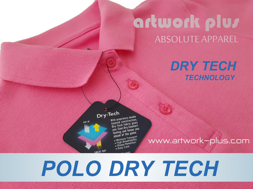เสื้อโปโล Dry Tech, สำเร็จรูป, เสื้อโปโล พร้อมปัก, POLO SHIRT, DRY TECH